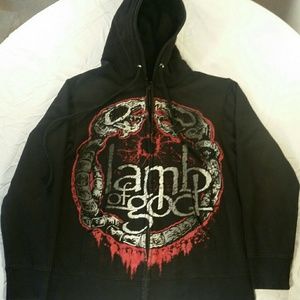 Lamb of God Bravado Hoodie Medium